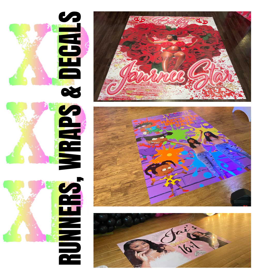 RUNNERS, WRAPS, & DECALS – Xclusive Printing