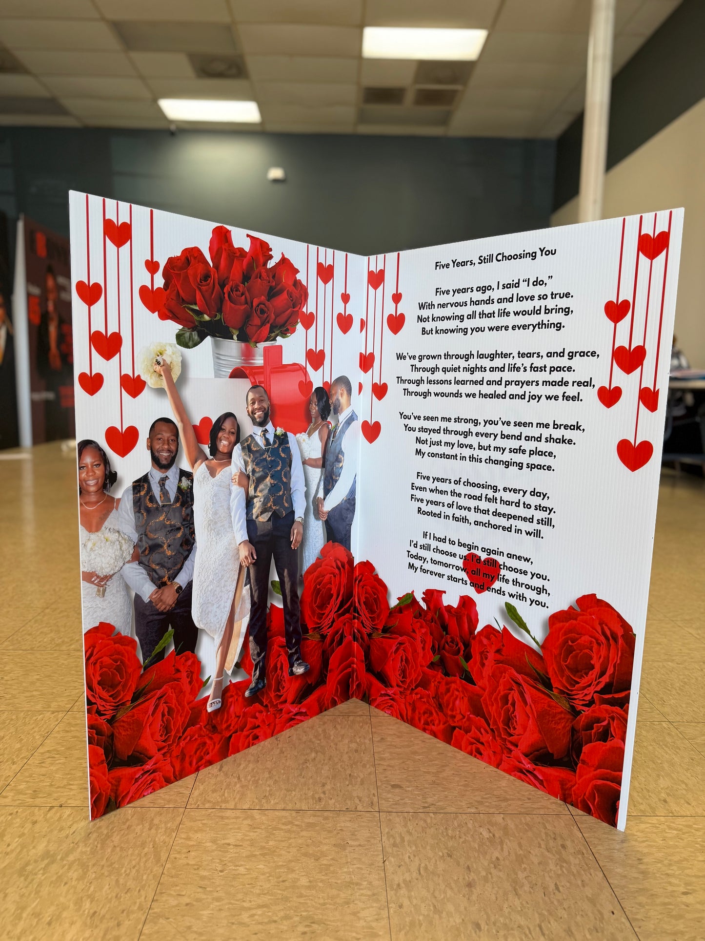 Jumbo Custom Greeting Cards
