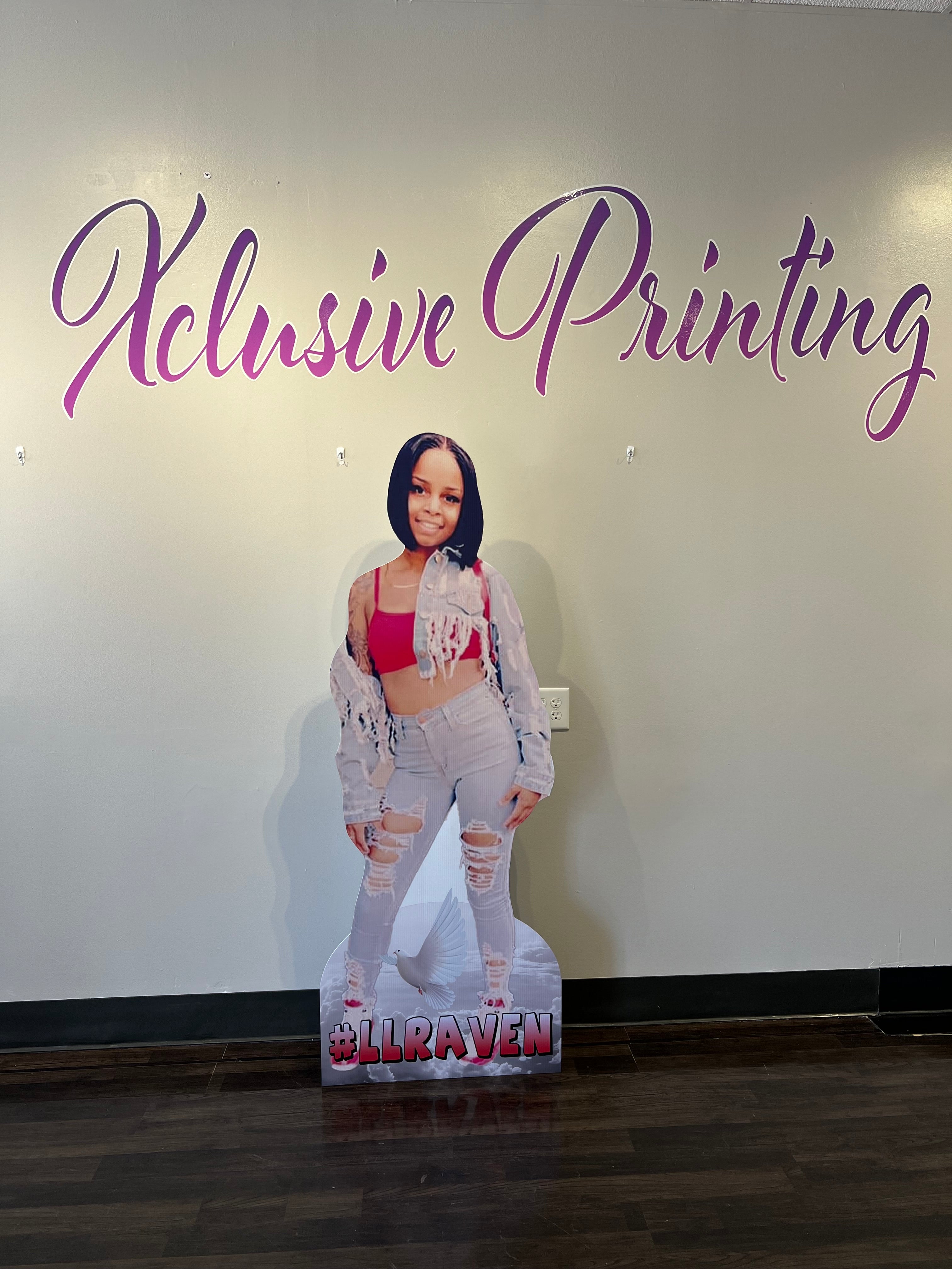 Custom Life-Size Standee – Xclusive Printing