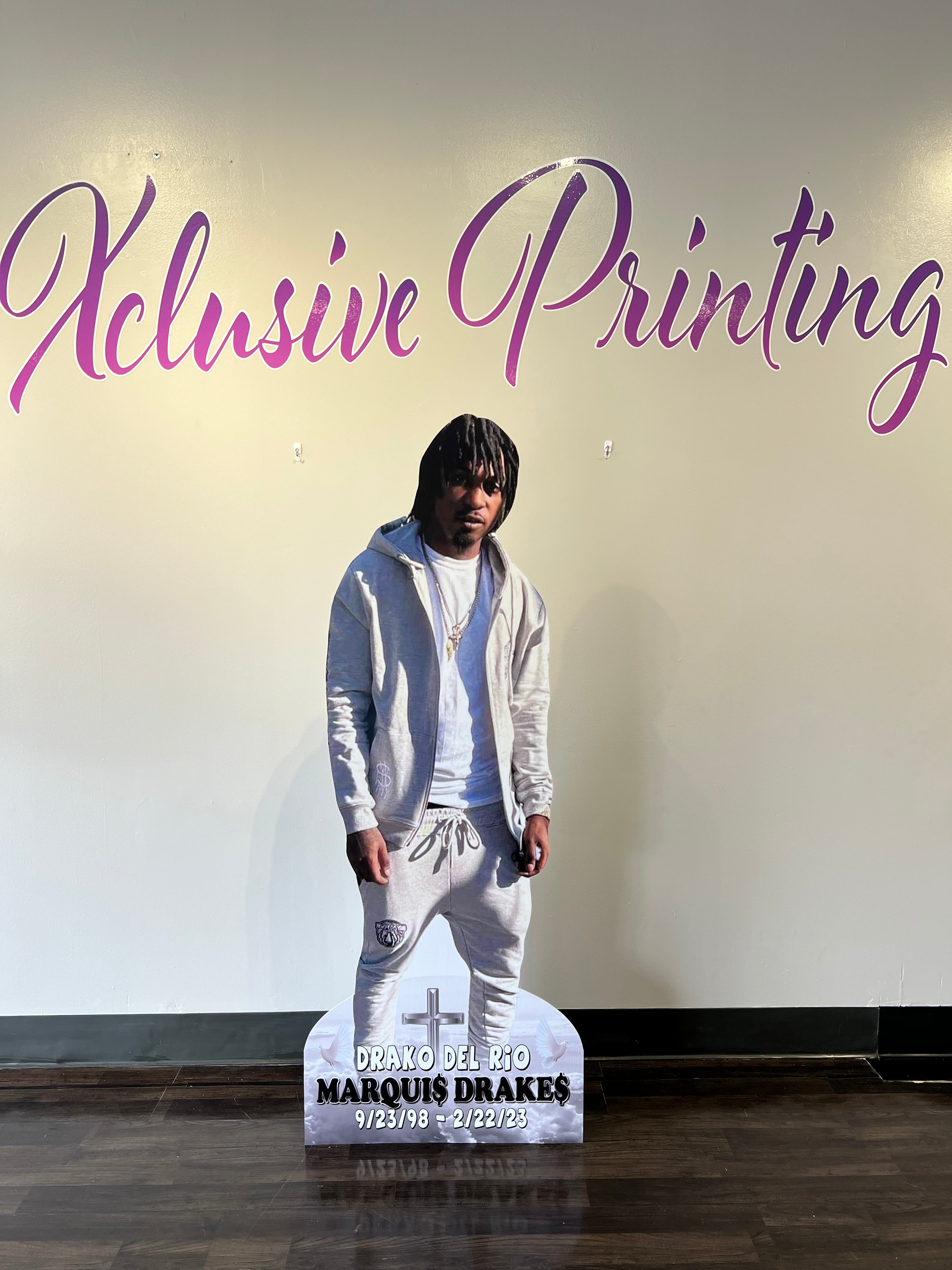 Live Standee Custom Life-Size Standee – Xclusive Printing