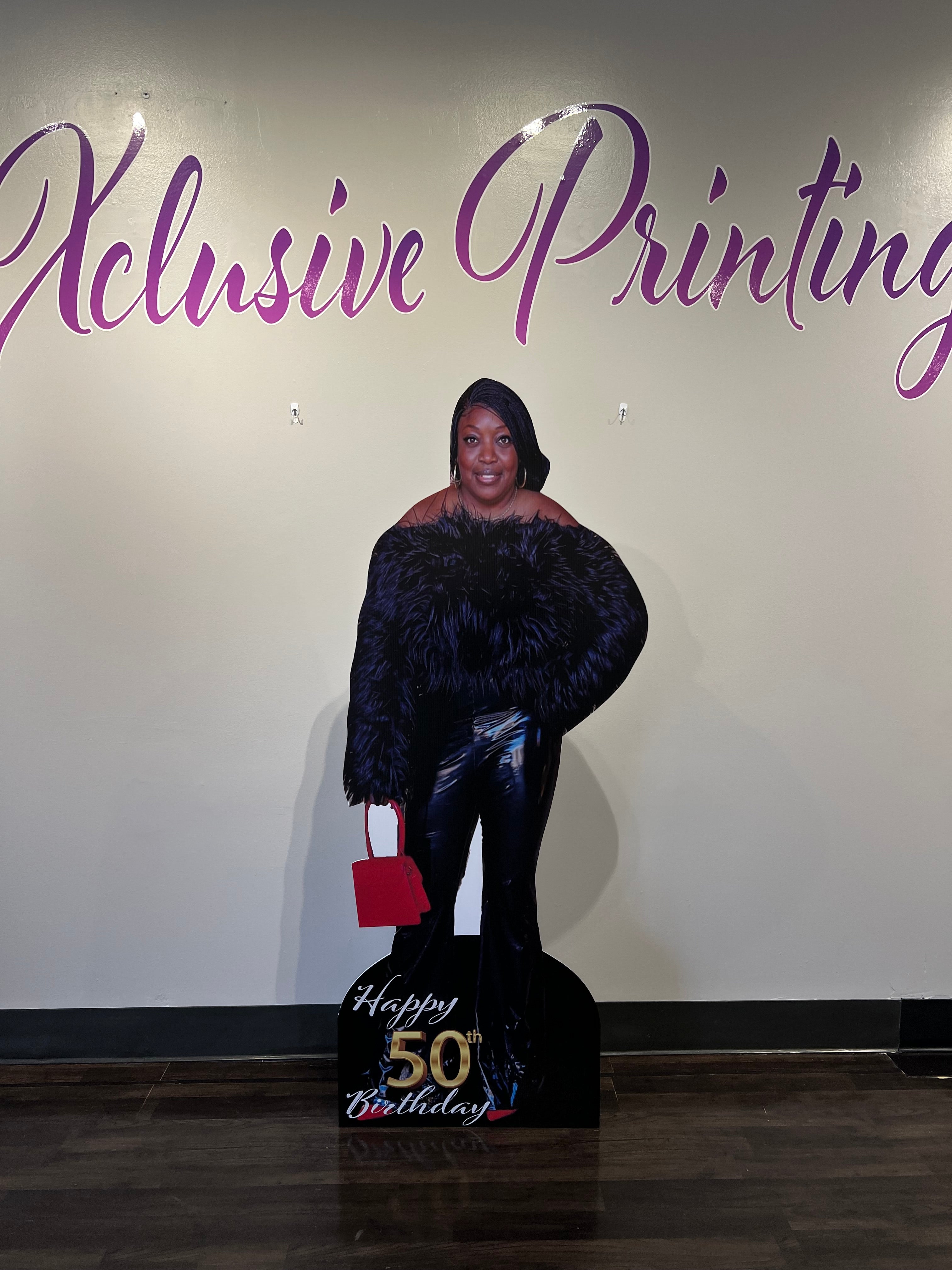 Live Standee Custom Life-Size Standee – Xclusive Printing